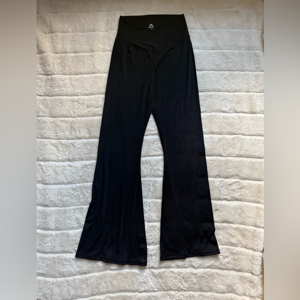 Black Flared Leggings